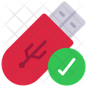 پیش‌نمایش فایل usb-tick-6504979 از پک تأیید