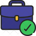 پیش‌نمایش فایل briefcase-check-6505103 از پک تأیید