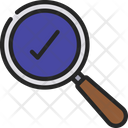 پیش‌نمایش فایل magnifying-tick-mark-6505106 از پک تأیید