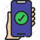 پیش‌نمایش فایل mobile-tick-6505099 از پک تأیید
