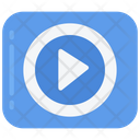 پیش‌نمایش فایل play-button-134 از پک لوازم ضروری - فلت