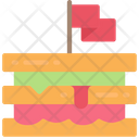 پیش‌نمایش فایل club-sandwich-4 از پک فست‌فود - فلت