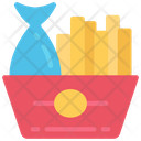پیش‌نمایش فایل fish-and-chips-1 از پک فست‌فود - فلت