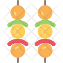 پیش‌نمایش فایل skewers-4 از پک فست‌فود - فلت