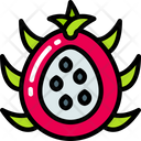 پیش‌نمایش فایل dragonfruit-6 از پک میوه - توپر روشن