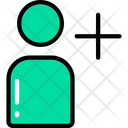 پیش‌نمایش فایل add-user-128 از پک المان‌های رابط کاربری - توپر روشن