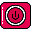 پیش‌نمایش فایل power-button-72 از پک لوازم ضروری - توپر روشن