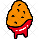 پیش‌نمایش فایل chicken-nugget-2 از پک فست‌فود - توپر روشن