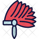 پیش‌نمایش فایل native-head-dress-5 از پک شکرگزاری - آبی و قرمز