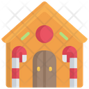 پیش‌نمایش فایل gingerbread-house-4 از پک کریسمس – سبک فلت