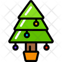 پیش‌نمایش فایل christmas-tree-347 از پک کریسمس - توپر روشن