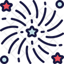 پیش‌نمایش فایل firework-explosion-5 از پک سال نو - آبی و قرمز