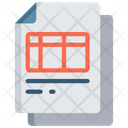 پیش‌نمایش فایل spredsheet-document-2 از پک مستندات - فلت