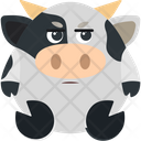 پیش‌نمایش فایل mad-cow از پک حیوان – ایموجی‌ها