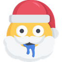 پیش‌نمایش فایل dribble-santa از پک ایموجی سانتا