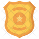 پیش‌نمایش فایل police-badge-1548802 از پک اجرای قانون - فلت