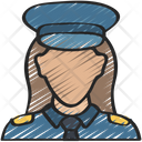 پیش‌نمایش فایل female-police-officer-1548930 از پک اجرای قانون - اسکیسی