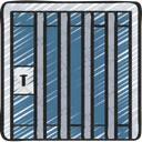 پیش‌نمایش فایل jail-cell-1548924 از پک اجرای قانون - اسکیسی