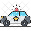 پیش‌نمایش فایل police-car-1548917 از پک اجرای قانون - اسکیسی