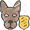 پیش‌نمایش فایل police-dog-1548915 از پک اجرای قانون - اسکیسی