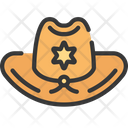 پیش‌نمایش فایل sheriff-hat-1548984 از پک اجرای قانون - توپر نرم
