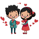 پیش‌نمایش فایل valentine-couple-10950717 از پک روز ولنتاین
