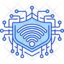 پیش‌نمایش فایل wifi-signal-with-shield-14006127 از پک امنیت سایبری