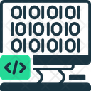 پیش‌نمایش فایل dekstop-computer-with-code-14312070 از پک اداری و کسب و کار
