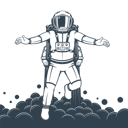 پیش‌نمایش فایل spaceman-with-jetpack-8711824 از پک فضانورد در لباس فضایی