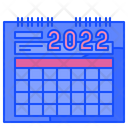 پیش‌نمایش فایل 2022-calendaer-4997560 از پک تقویم و تاریخ