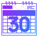 پیش‌نمایش فایل month-days-4997543 از پک تقویم و تاریخ