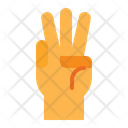 پیش‌نمایش فایل three-finger-2939072 از پک علامت و حرکت دست