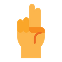 پیش‌نمایش فایل two-finger-2939068 از پک علامت و حرکت دست
