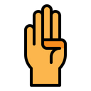پیش‌نمایش فایل four-finger-2939063 از پک علامت دست و امضا
