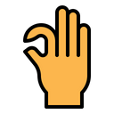 پیش‌نمایش فایل okay-hand-sign-2939060 از پک علامت دست و امضا