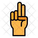 پیش‌نمایش فایل two-finger-2939043 از پک علامت دست و امضا