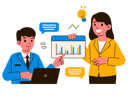 پیش‌نمایش فایل engaging-business-discussion-with-data-insights-11513281 از پک کسب و کار