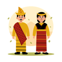 پیش‌نمایش فایل nusa-tenggara-timur-traditional-couple-in-cultural-clothing-east-nusa-tenggara-11880085 از پک زوج سنتی اندونزی در لباس فرهنگی
