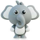 پیش‌نمایش فایل elephant-11079364 از پک حیوانات بامزه