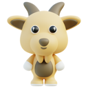 پیش‌نمایش فایل goat-11079372 از پک حیوانات بامزه