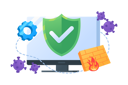 پیش‌نمایش فایل antivirus-9829013 از پک امنیت سایبری