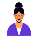 پیش‌نمایش فایل woman-with-specs-6184045 از پک آواتار افراد
