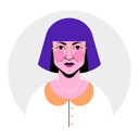 پیش‌نمایش فایل female-avatar-6364377 از پک آواتارها