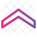 پیش‌نمایش فایل chevron-up-4697872 از پک فلش‌ها
