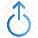 پیش‌نمایش فایل circle-up-arrow-4697973 از پک فلش‌ها