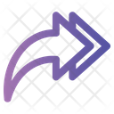 پیش‌نمایش فایل curved-arrows-right-4697881 از پک فلش‌ها