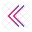 پیش‌نمایش فایل double-chevron-left-4699416 از پک رابط کاربری