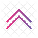 پیش‌نمایش فایل double-chevron-up-4699420 از پک رابط کاربری