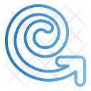 پیش‌نمایش فایل spiral-arrow-4701459 از پک فلش‌ها