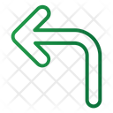 پیش‌نمایش فایل turn-left-arrow-4701467 از پک فلش‌ها